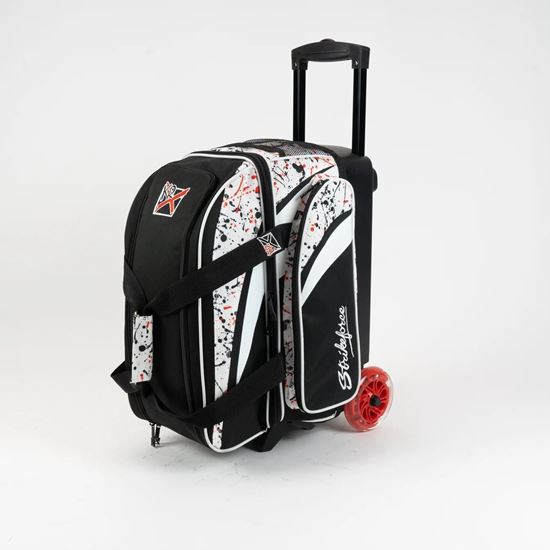 Picture of KR Cruiser 2-Ball Roller - White/Black/Red Splash